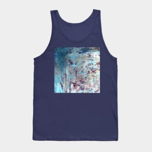 All Over Abstract Expression Tank Top